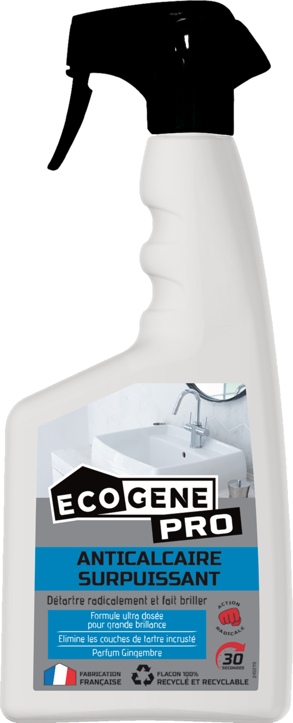 Nettoyant anti-calcaire 500 mL - ECOGENE