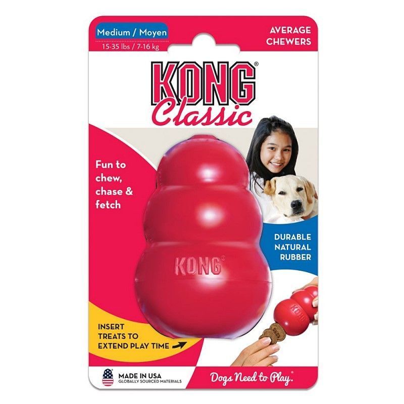 Jouet à mâchouiller M pour chien Classic - KONG