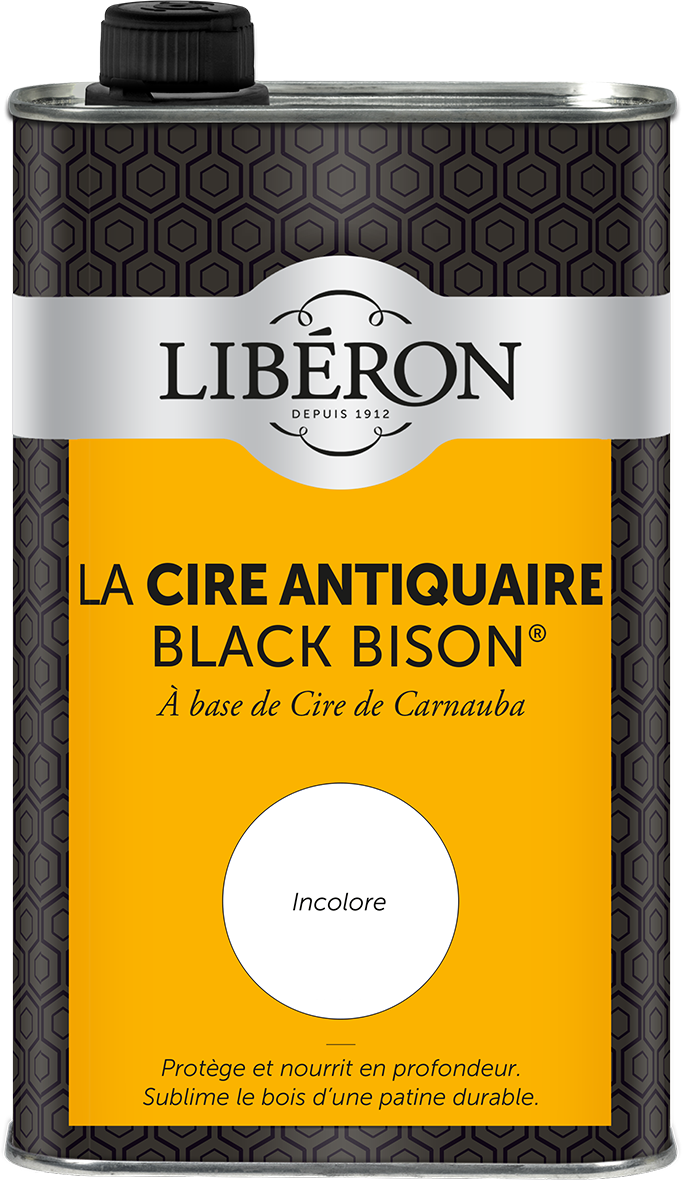 Cire antiquaire « black bison » liquide 1L - Incolore - LIBERON