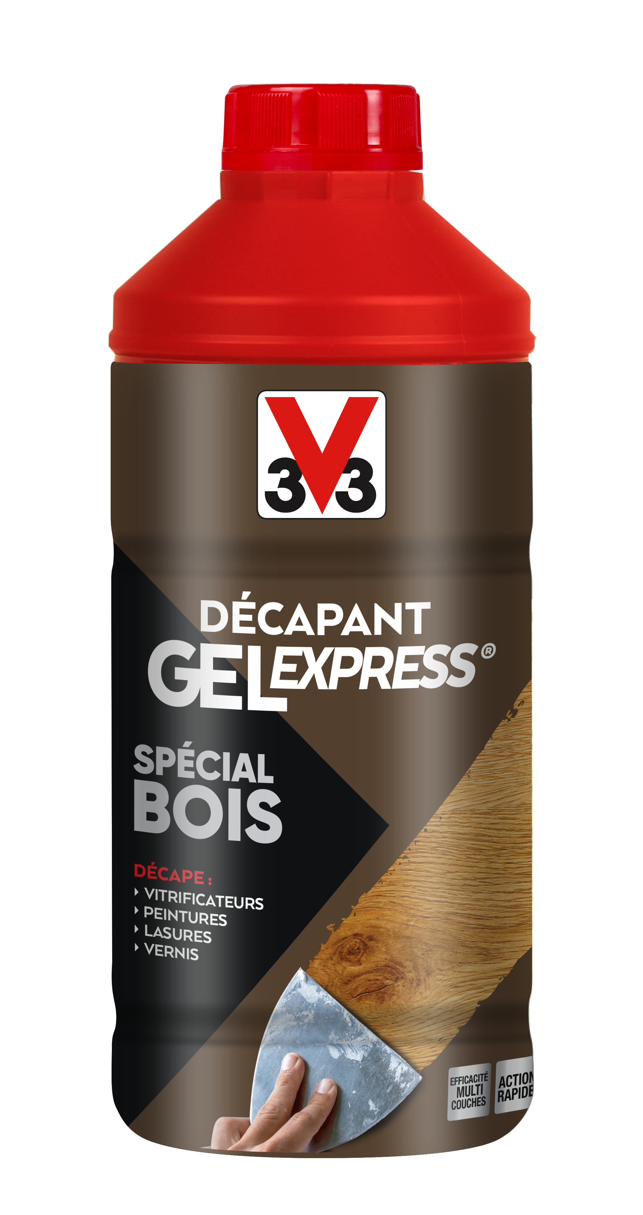 Décapant gel express spécial bois 1l - V33