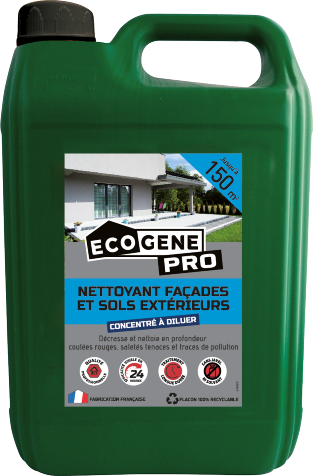 nettoyant façades concentré pour 120m2 5l