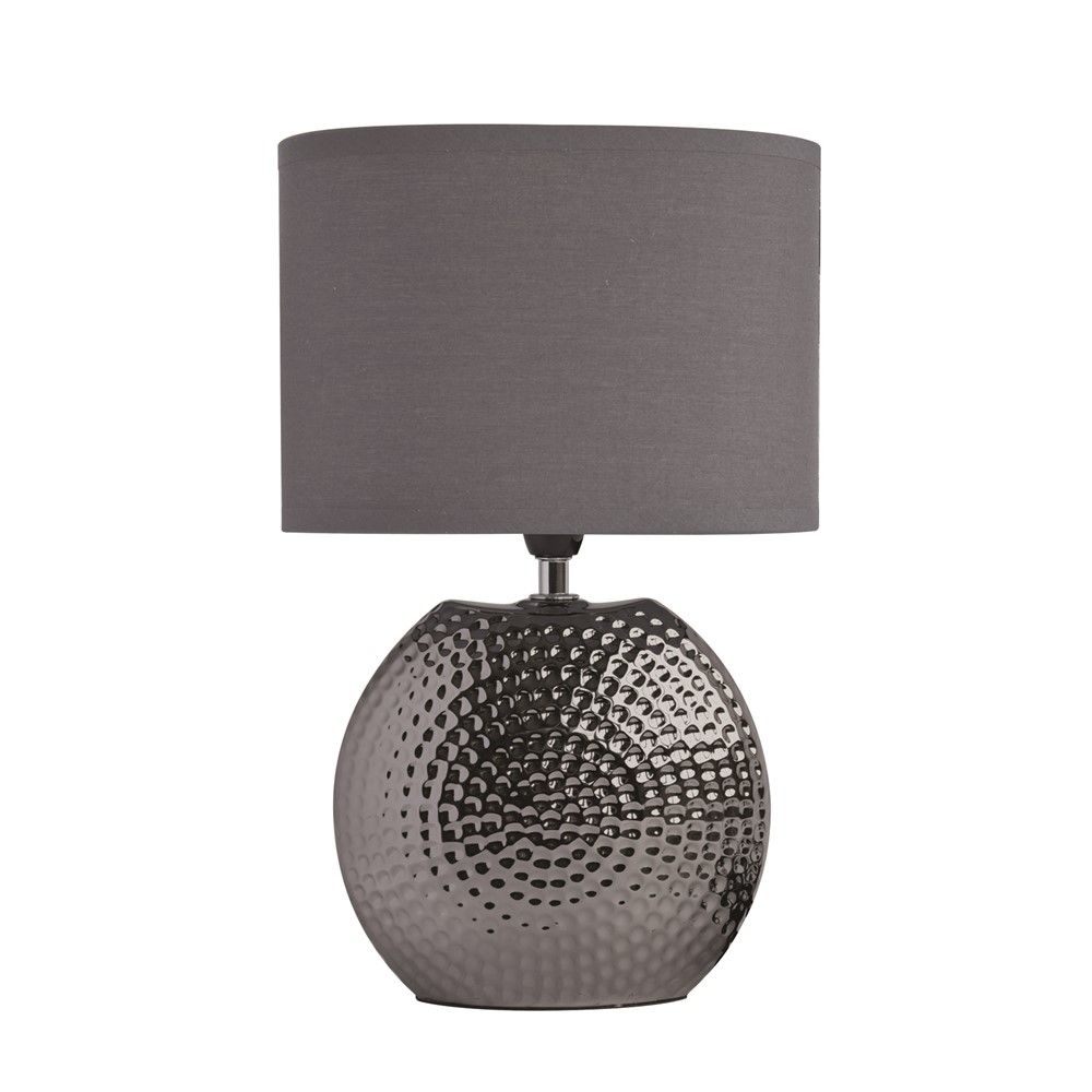 Lampe Dixon Grise Ø21cm h.33cm - SEYNAVE