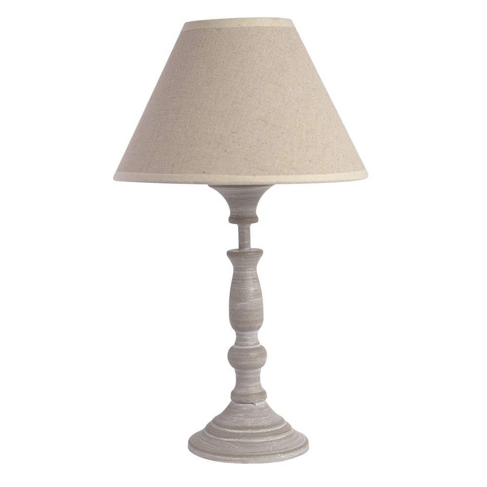 Lampe Romance Gris Vieilli Ø20cm h.33,5cm - SEYNAVE