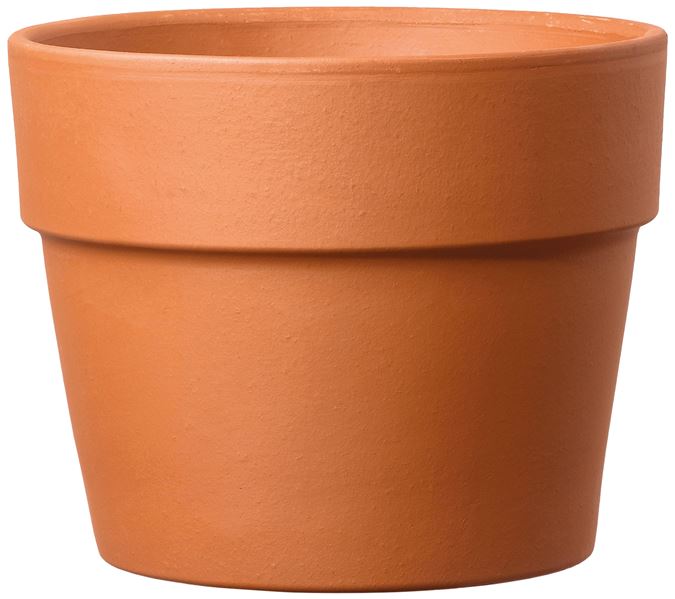 Cache-pot 15cm terre rouge perfetto cotto