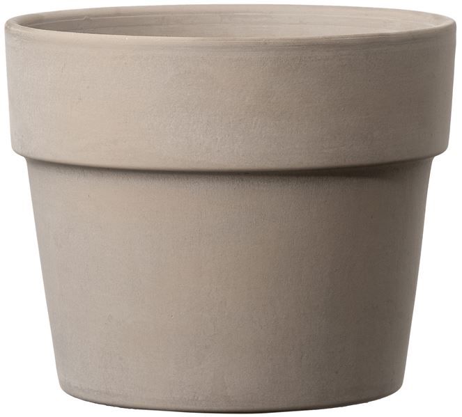 Cache-pot 11cm terre grise perfetto grafite