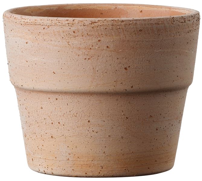 Pot 11cm terre rosée liscio