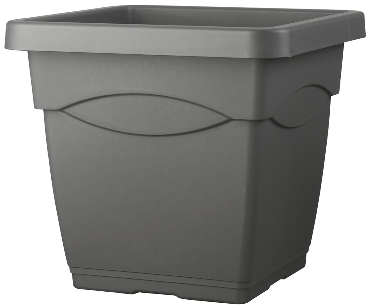 Pot Quadro Day R Anthracite 32cm