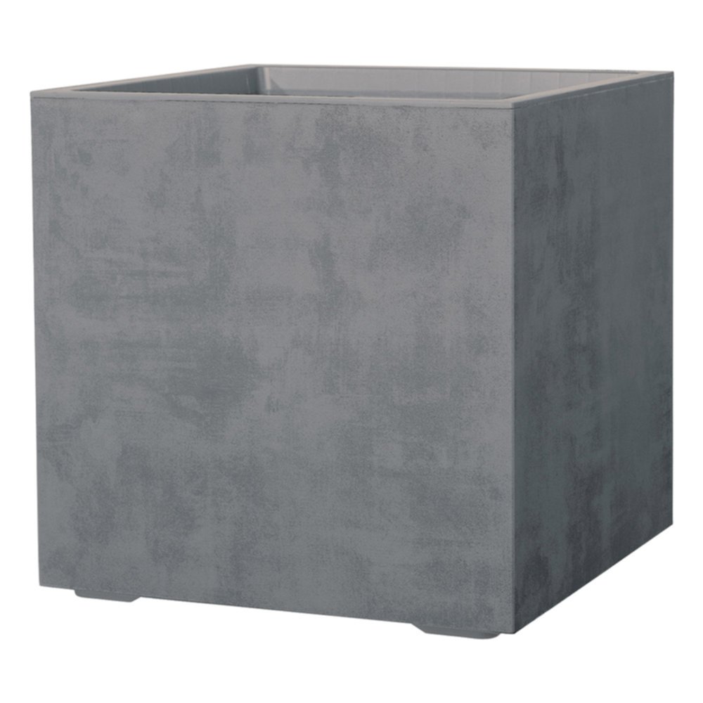 Cubo Millennium Ashgrey à réserve d'eau et roulettes 49cm