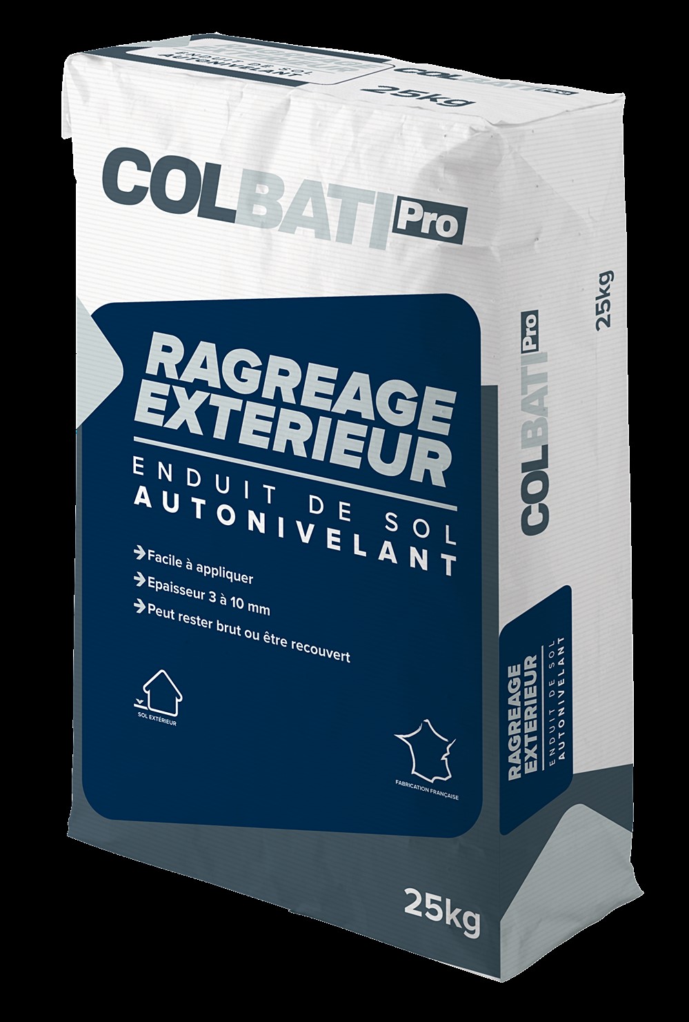 Ragréage extérieur 25 kg - COLBATI PRO