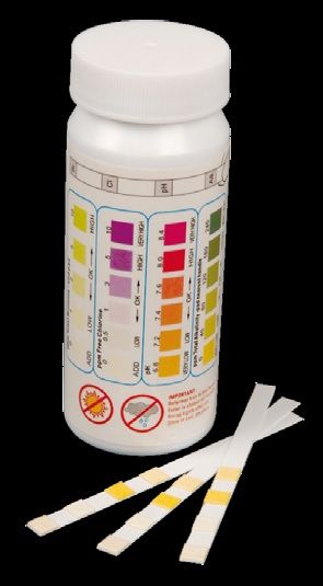 Test cl/ph/cys/tac 50 languettes - tests jaune