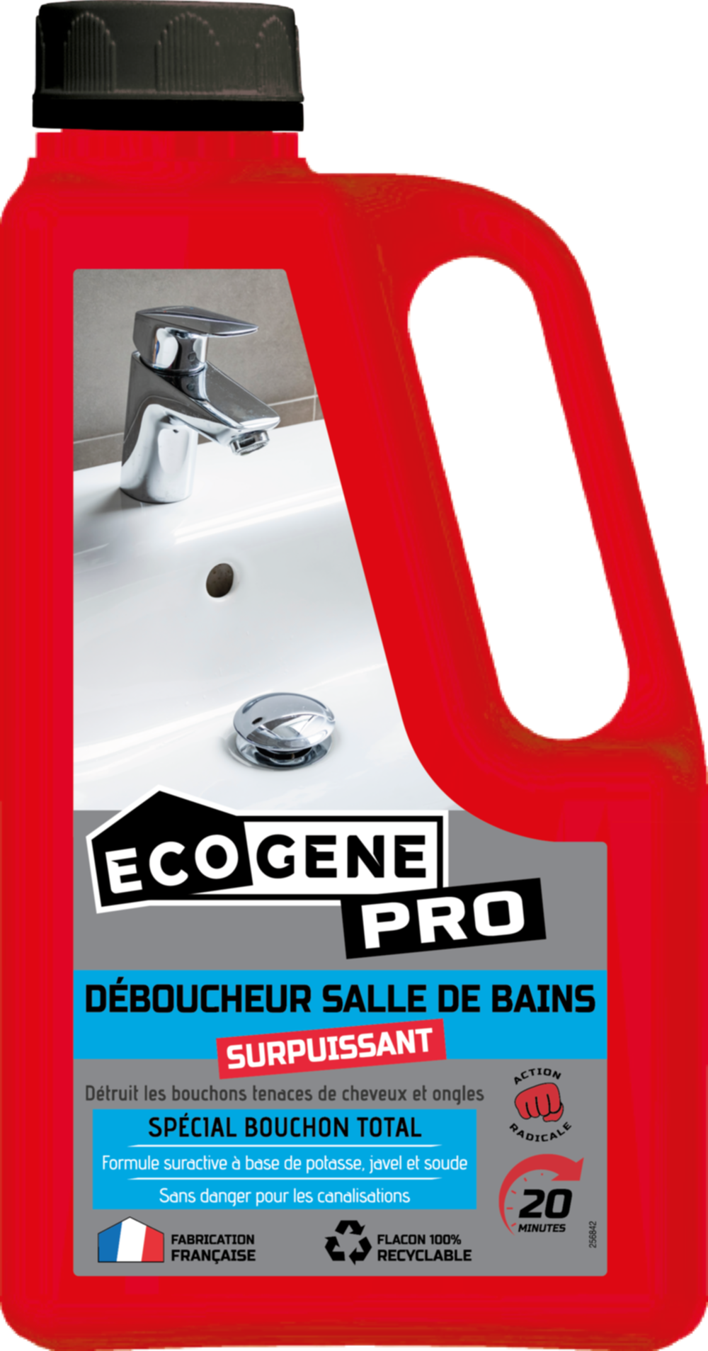 Déboucheur salle de bains Débouch'vite 1L - ECOGENE