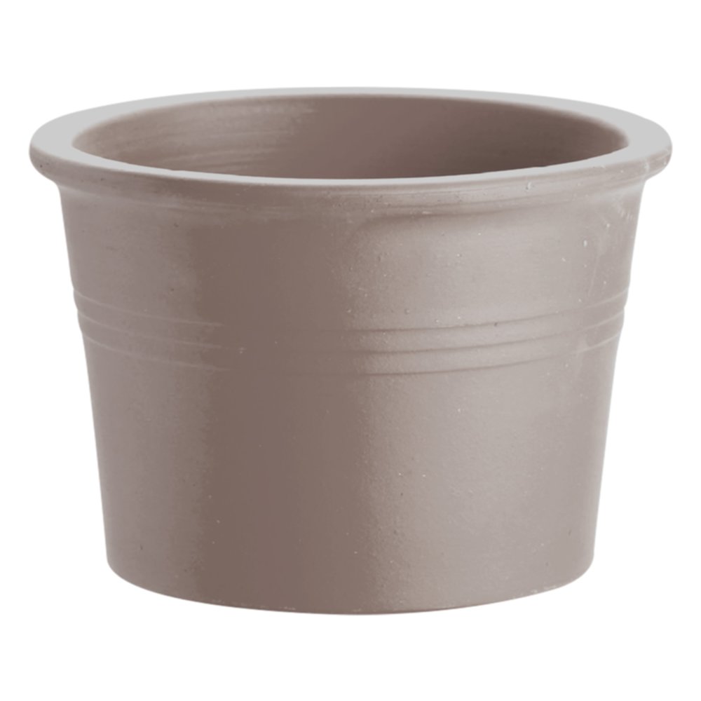 Pot Greige en Terre cuite Ø34cm