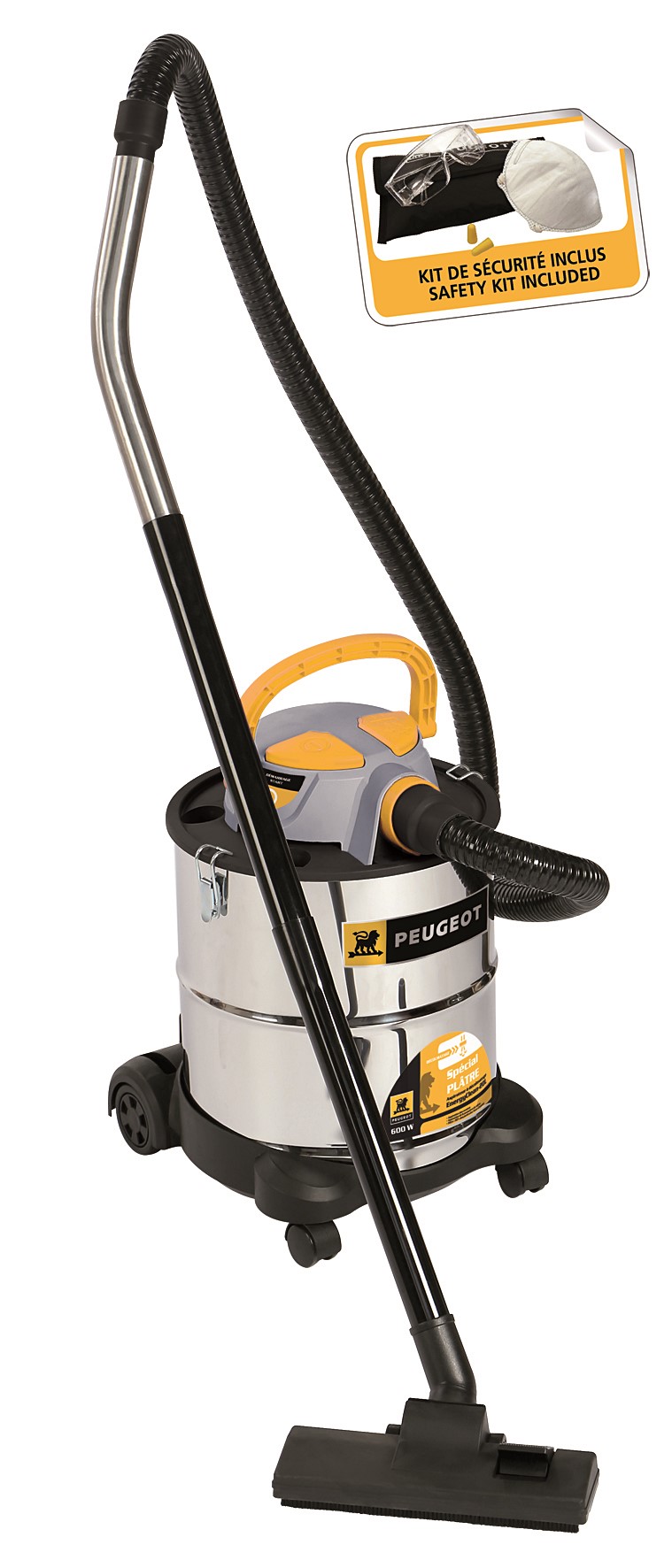 Aspirateur à Décolmatage EnergyClean 700W 20L 