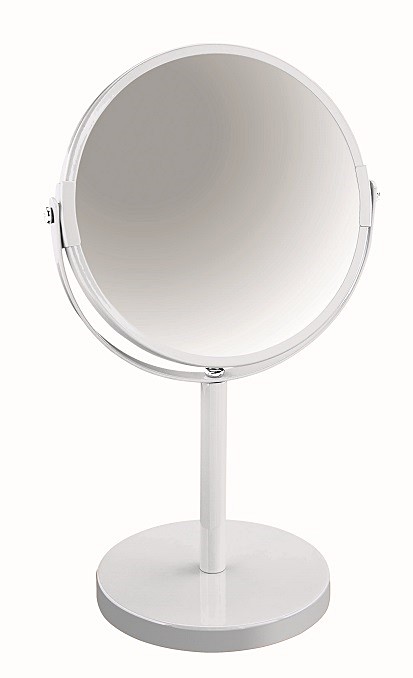 Miroir sur pied Sydney white Ø14,2cm - SPIRELLA