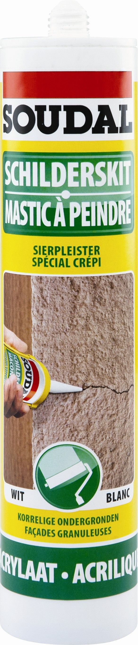 Mastic spécial crépi