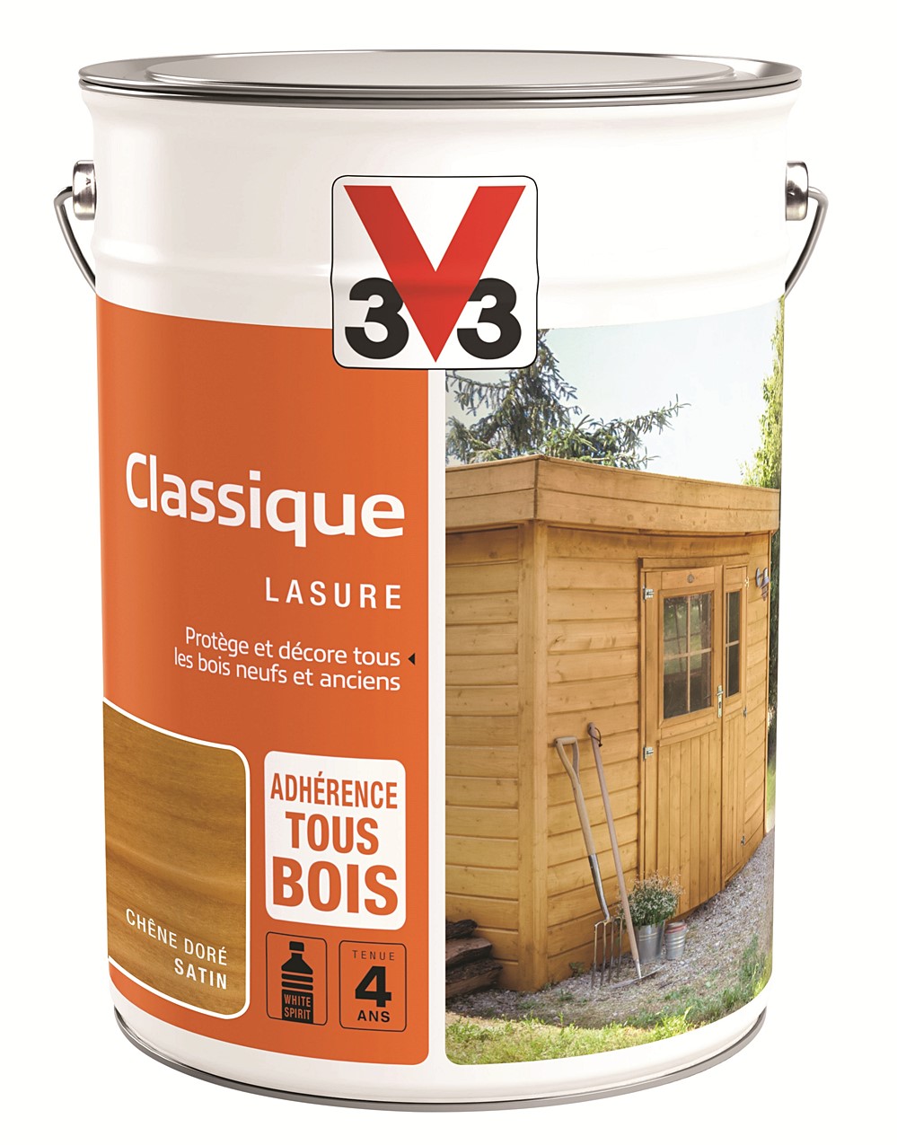 Lasure Classique Chêne Doré 5L - V33