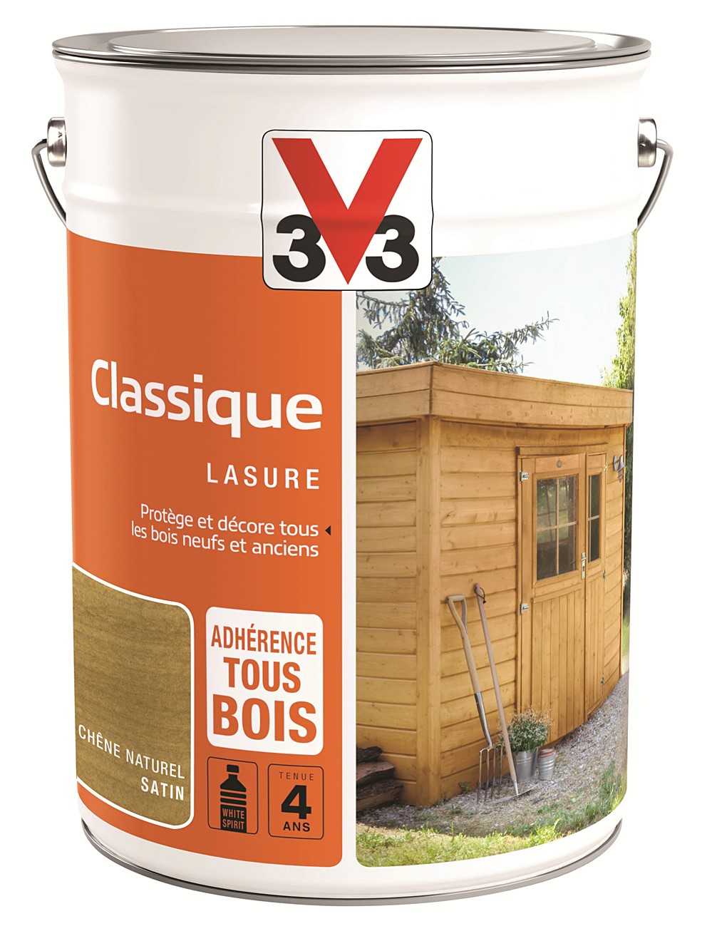 Lasure Classique Chêne Naturel 5L - V33