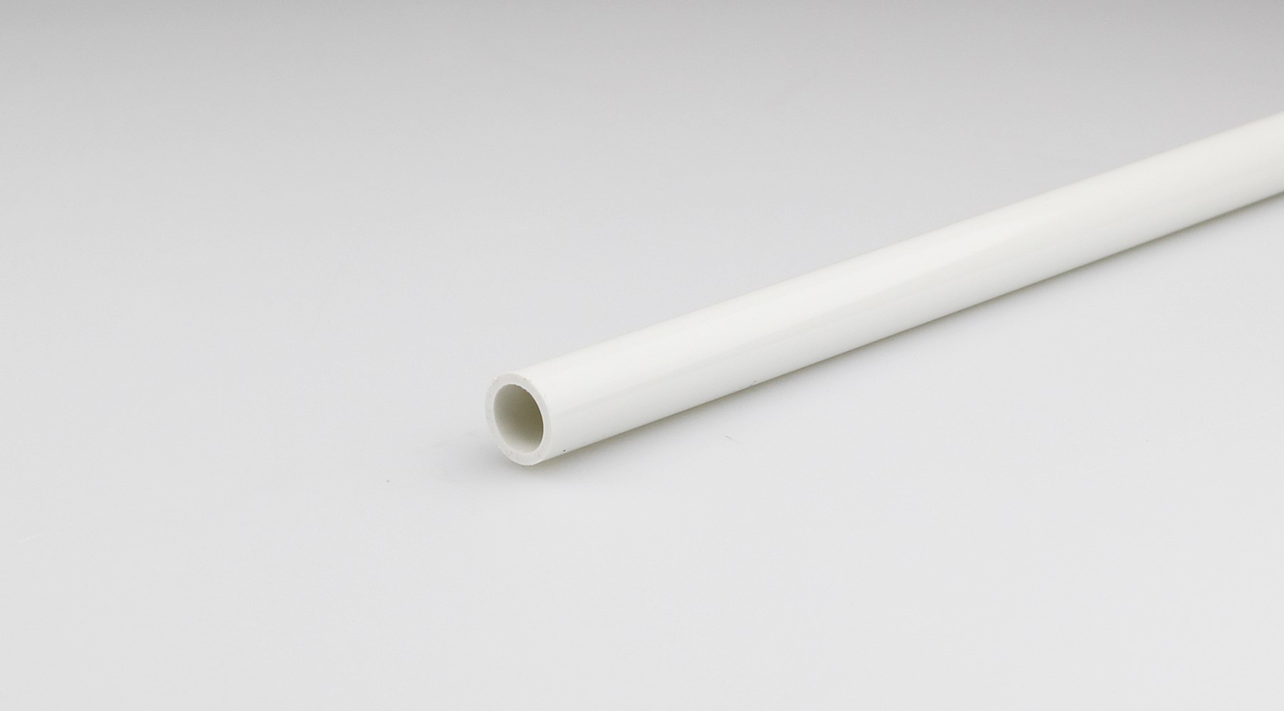 Tube rond blanc pvc rigide mm. 12x1.5