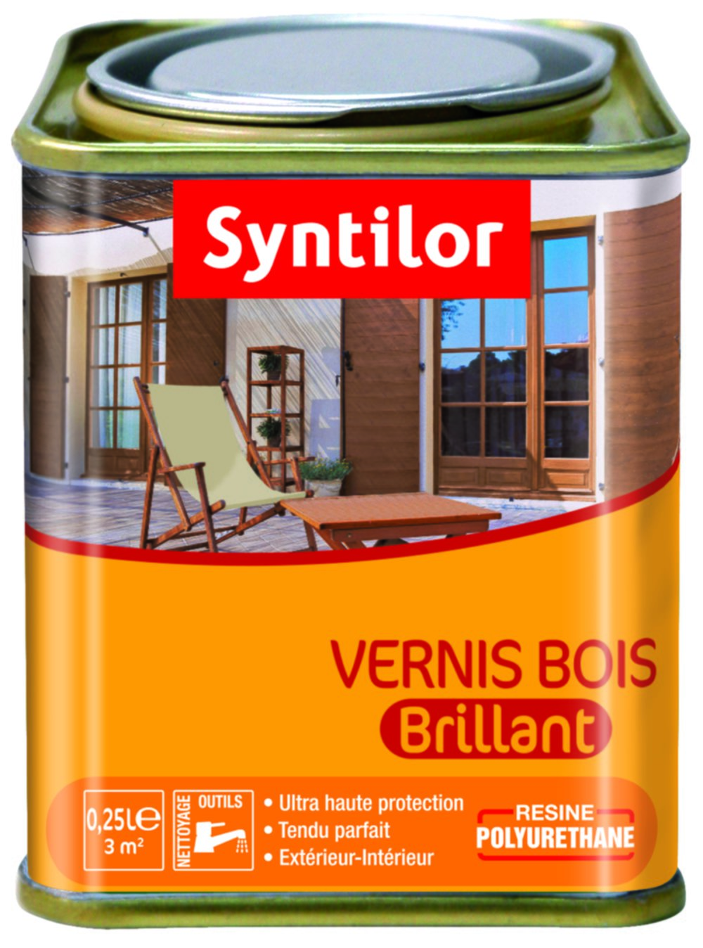 Vernis BSC brillant 0.25L teck - SYNTILOR