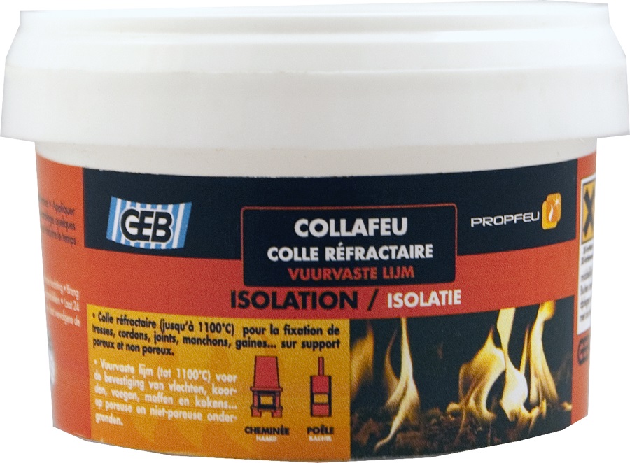 Colle réfractaire Collafeu pot 300 g - GEB