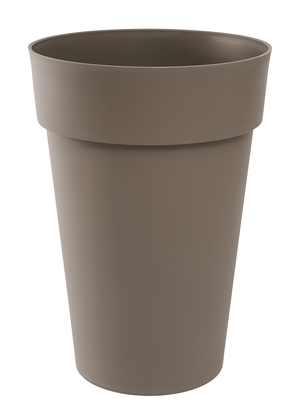 Vase haut rond Toscane ⌀46 cm taupe - EDA