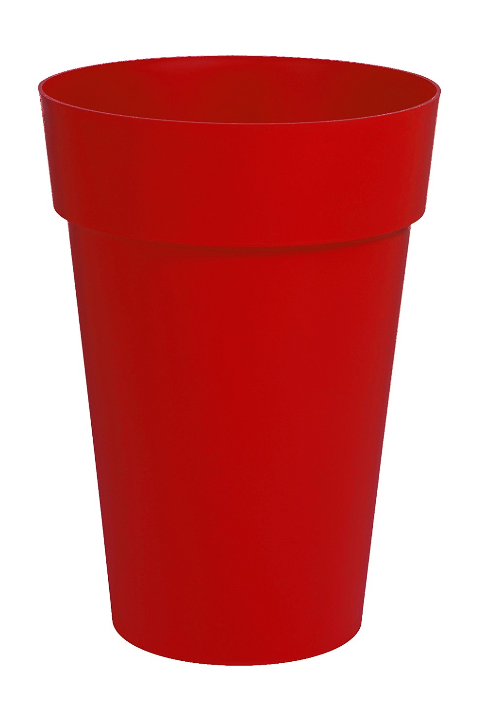 Vase haut Toscane ⌀46 x 65 cm rouge rubis - EDA