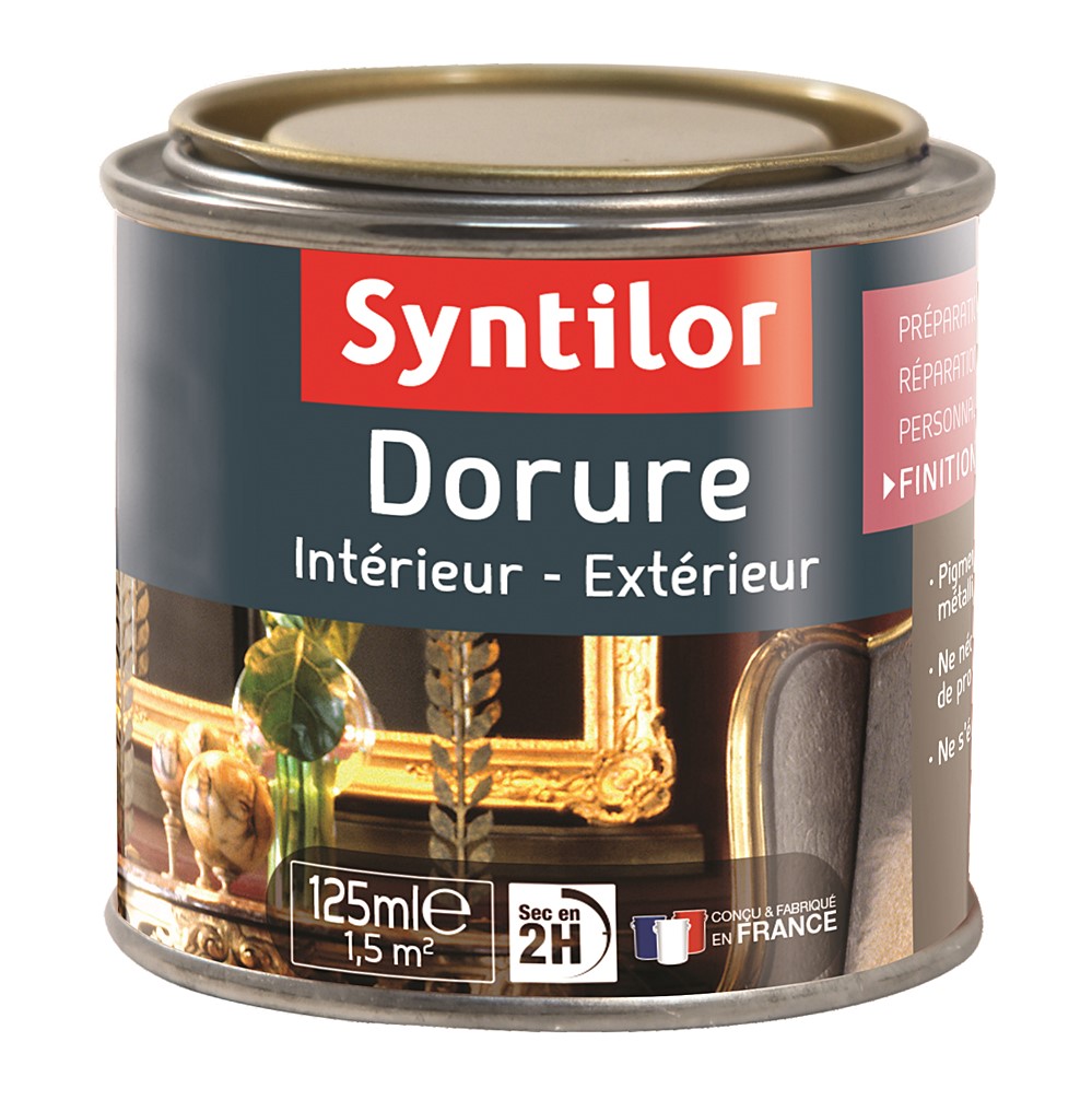 dorure intérieur extérieur 125ml or pale - SYNTILOR