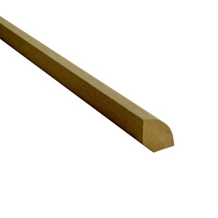 1/4 rond mdf brut 14 mm 