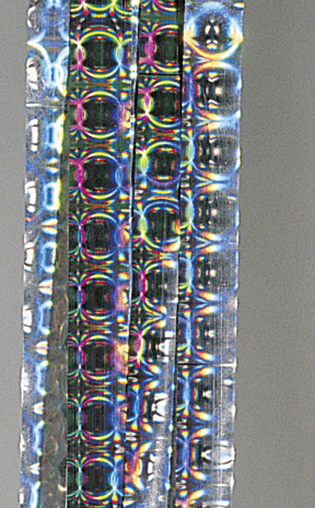 Affolant ruban holographique à suspendre 0,02x30m - INTERMAS