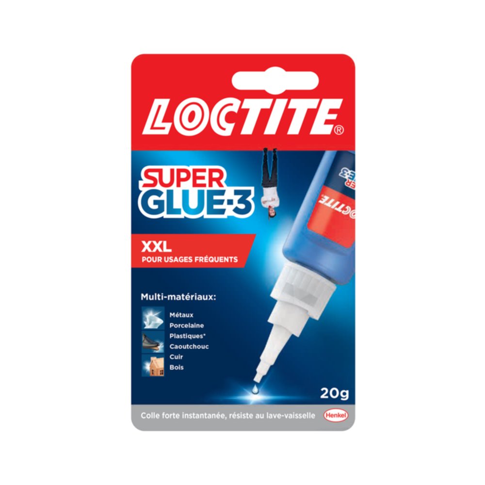 Colle Super Glue-3 XXL 20gr - LOCTITE