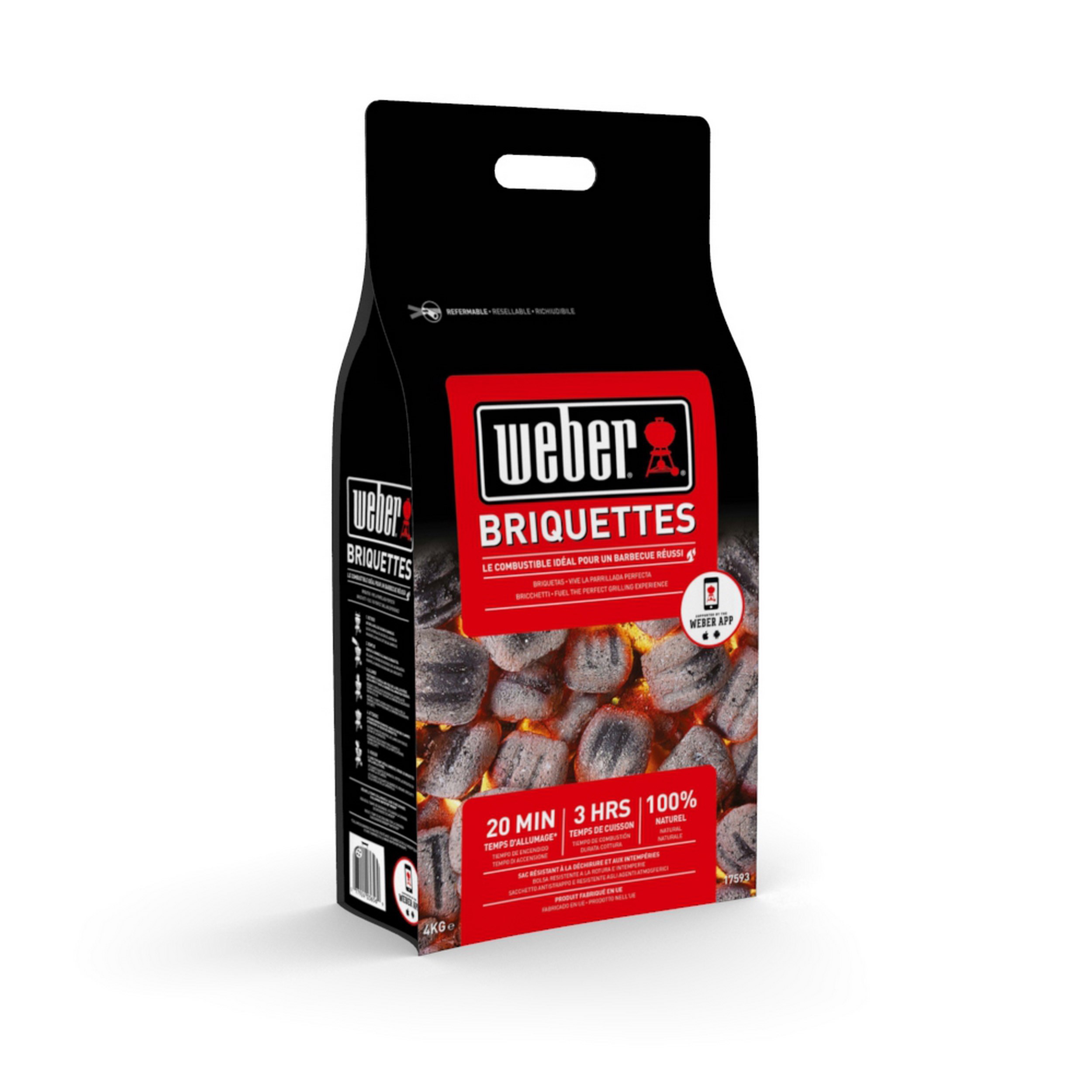 Briquettes 4kg - WEBER