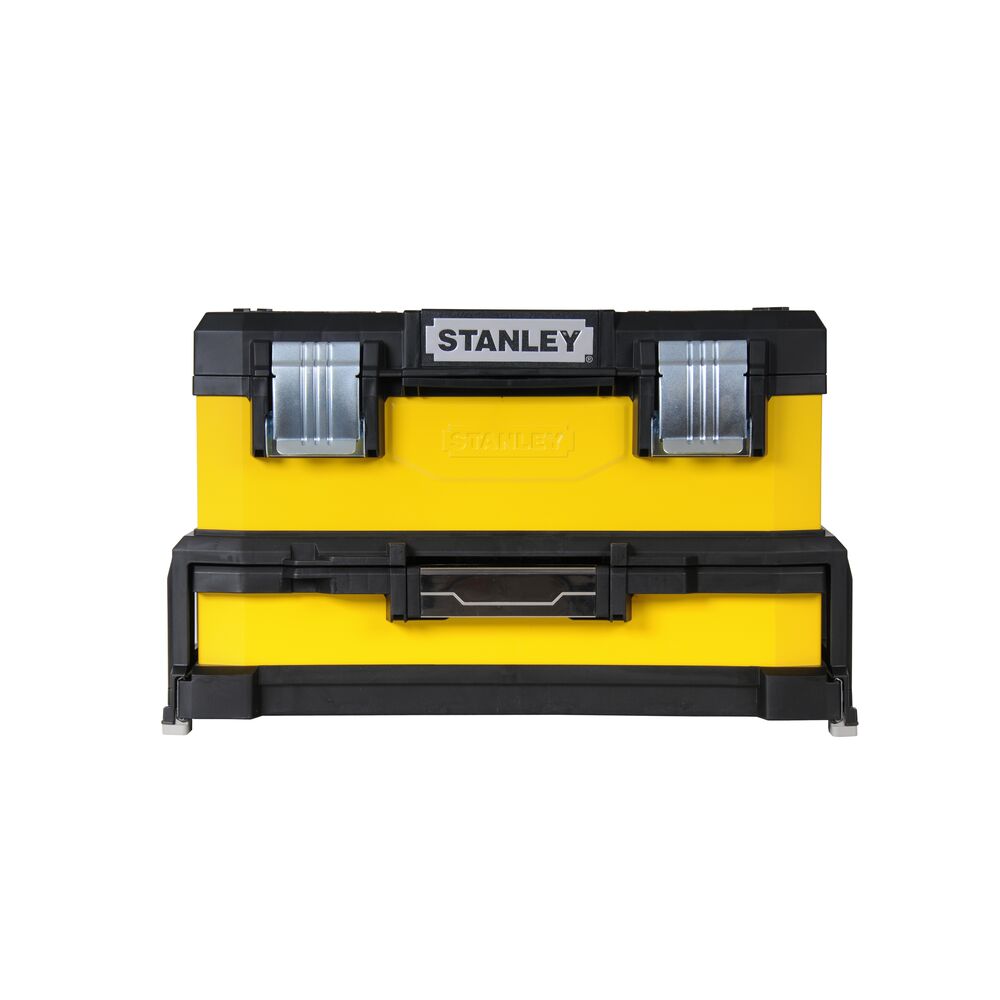 Boîte à Outils Tiroir Bimatière 51cm Jaune - STANLEY