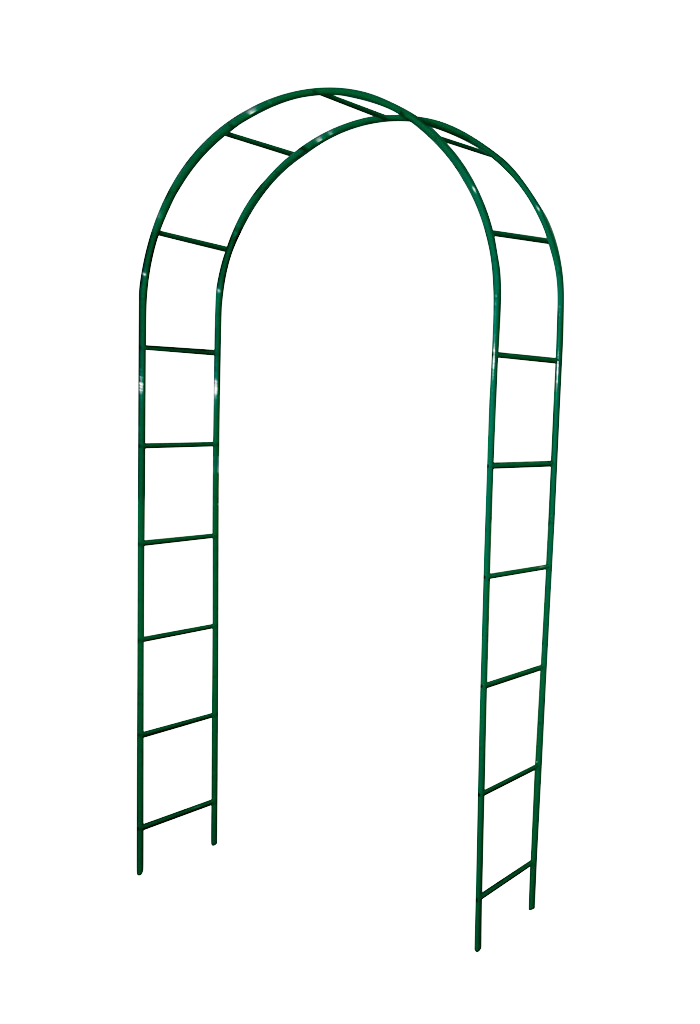 Arche métal décorative 1,20x0,40x2,40m, Vert CLASSIC ARCH