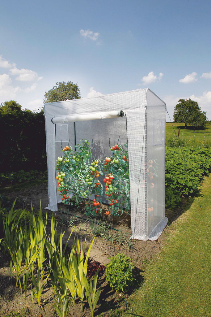 Serre de culture tomates Roma 1,98x0,78x2m translucide blanc - NORTENE