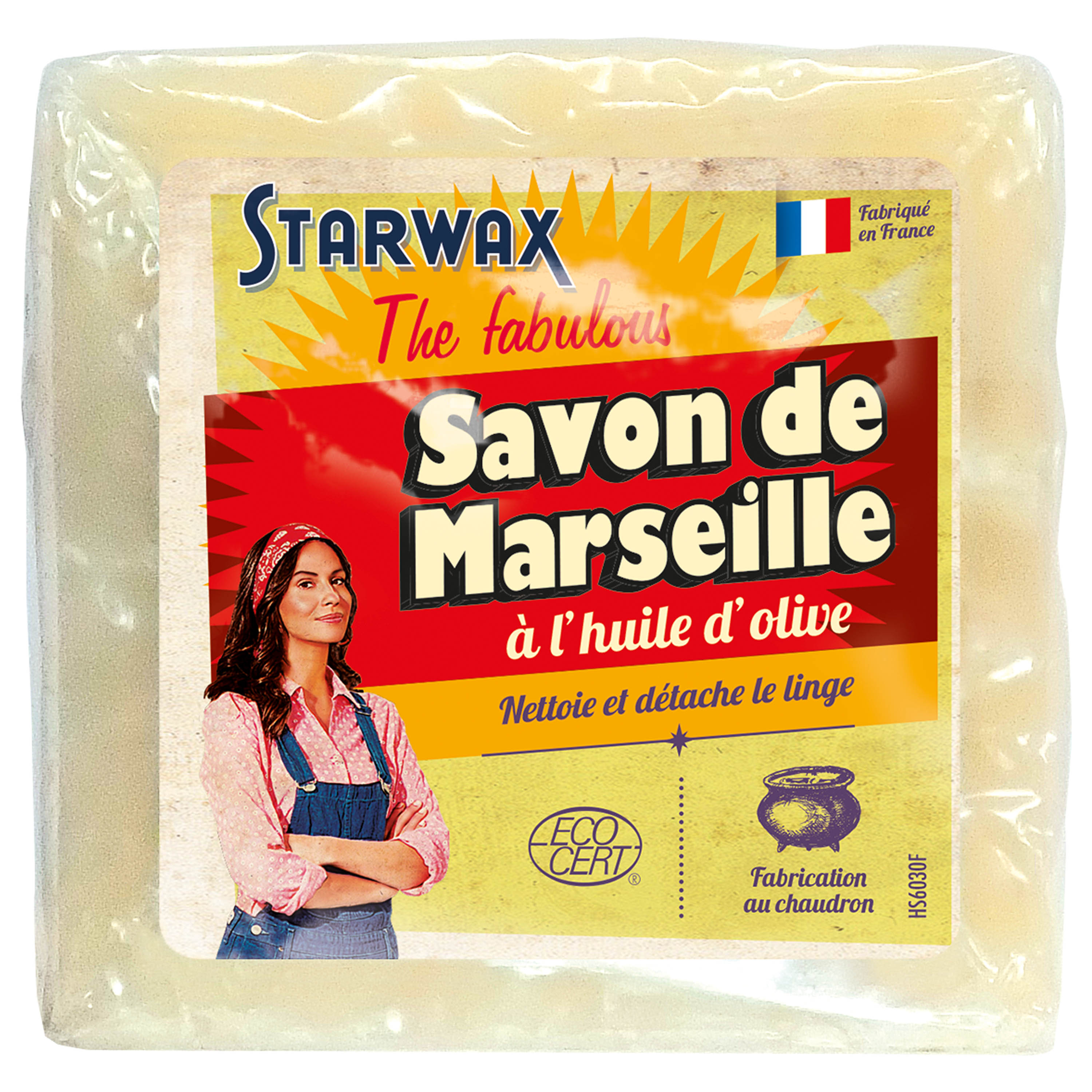 Savon de Marseille à l'huile d'olive - STARWAX THE FABULOUS