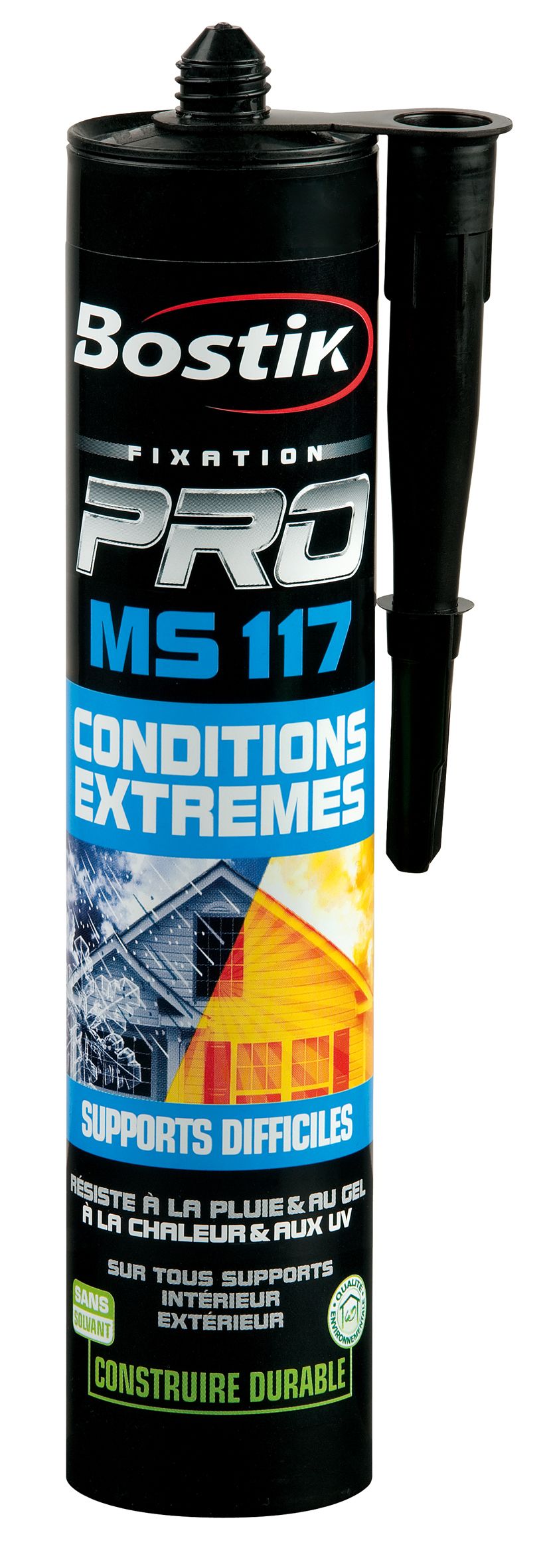 Mastic colle Fixation Pro MS 117 Conditions extrêmes - BOSTIK