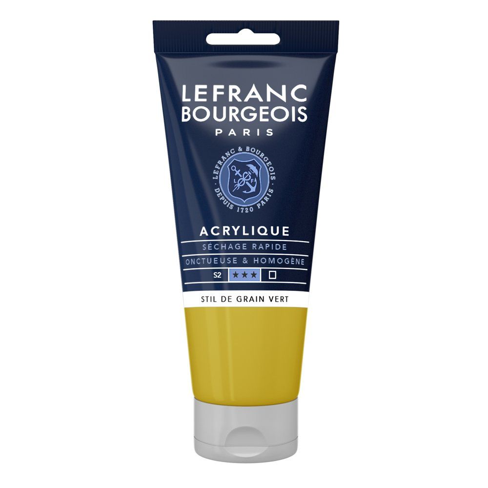 Acrylique Fine Stil de grain vert 80 ml - LEFRANC BOURGEOIS