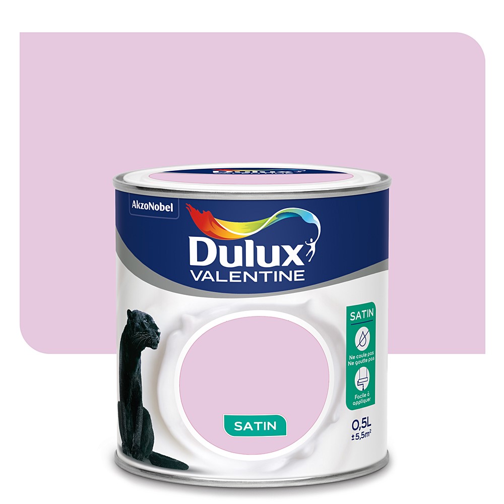 Peinture intérieure Crème de couleur satin Baby Doll® 0,5L - DULUX VALENTINE