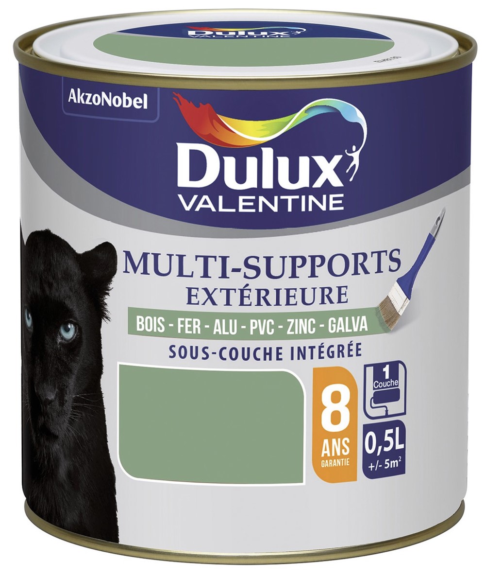 Peinture multisupport extérieure 0,5L Vert Provence