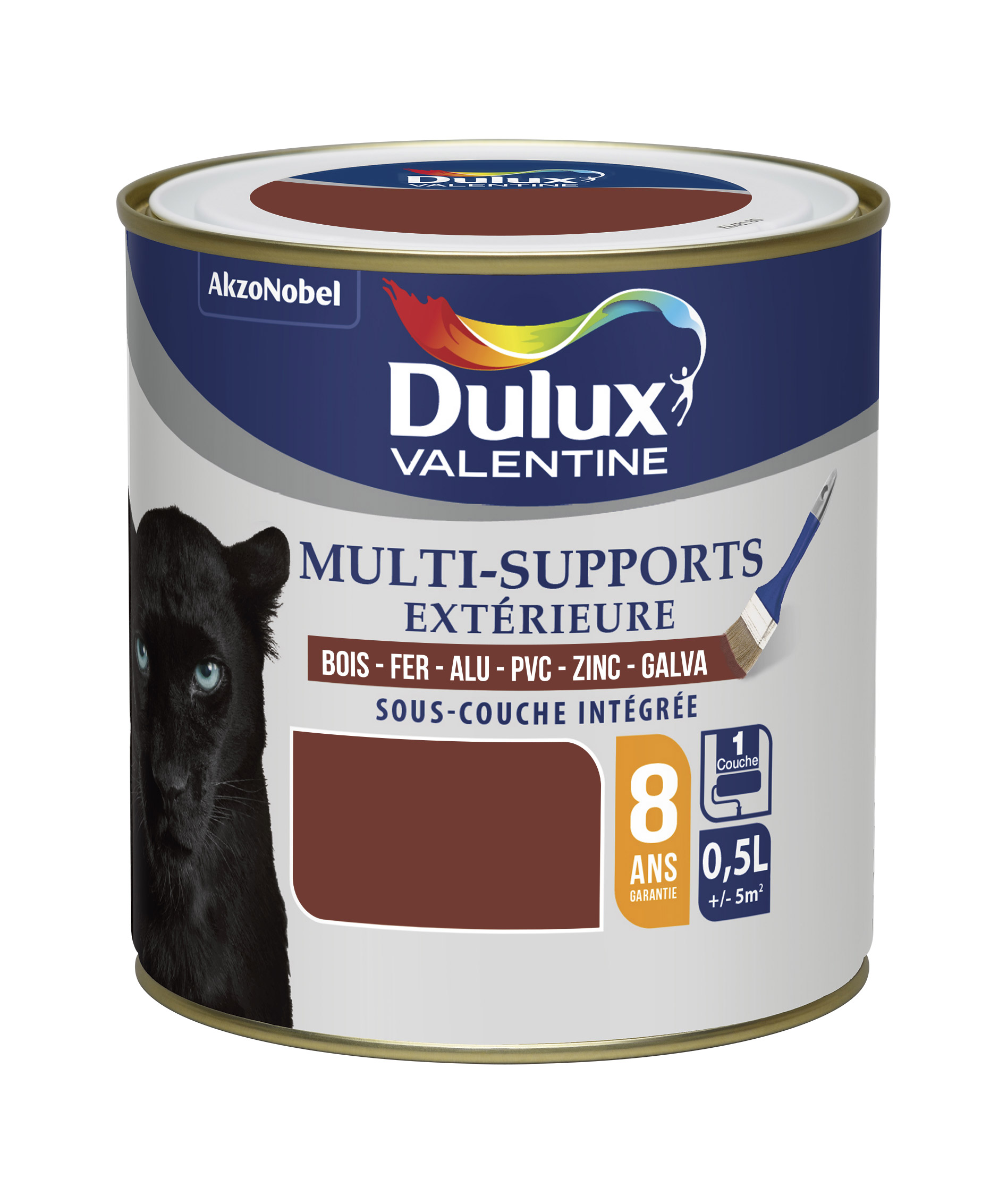 Peinture multisupport extérieure 0,5L Ton bois