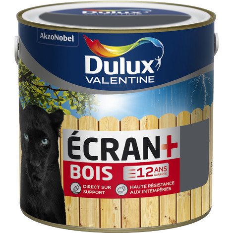 Peinture Ecran + Bois 2L Gris Foncé