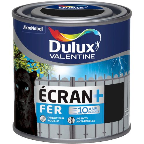 Peinture Ecran + Fer Mat 0,25L Noir