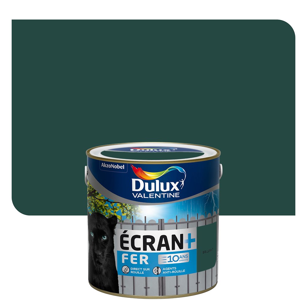 Peinture Ecran + Fer Brillant 2L Vert Patrick