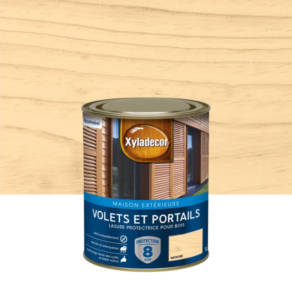 Lasure Volets Xyladecor Satin Incolore 1L