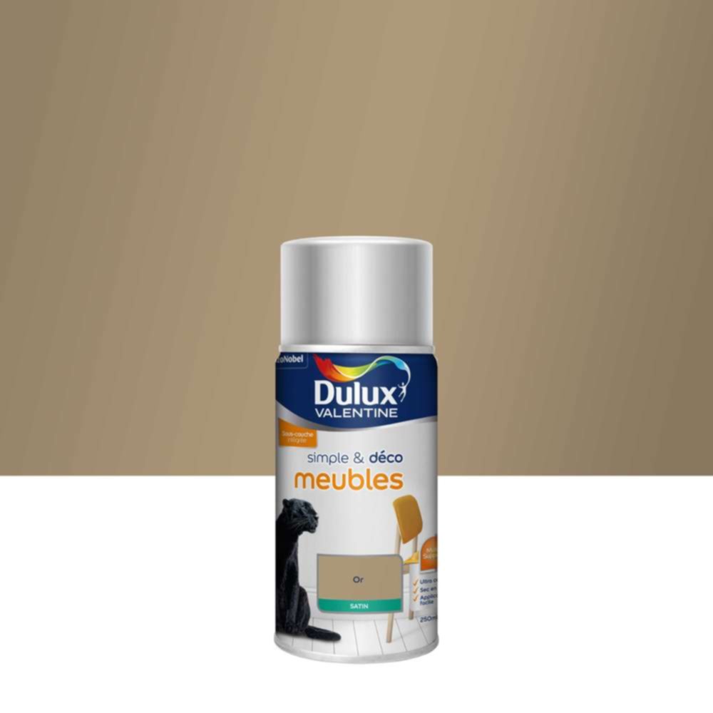 Peinture Meubles Or Métal 0,25L - DULUX VALENTINE