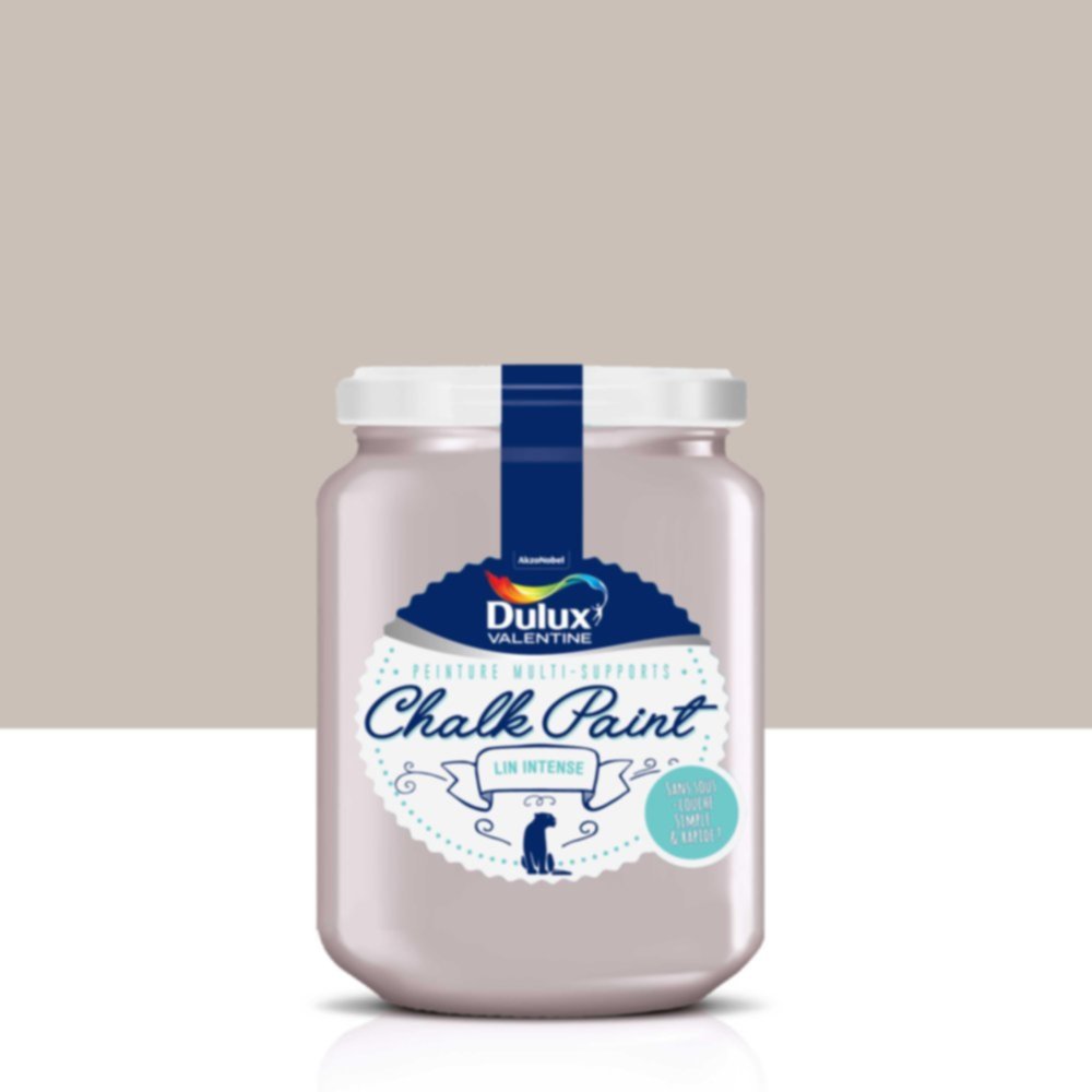 Peinture Chalk Paint Lin Intense Mat 0,4L - DULUX VALENTINE