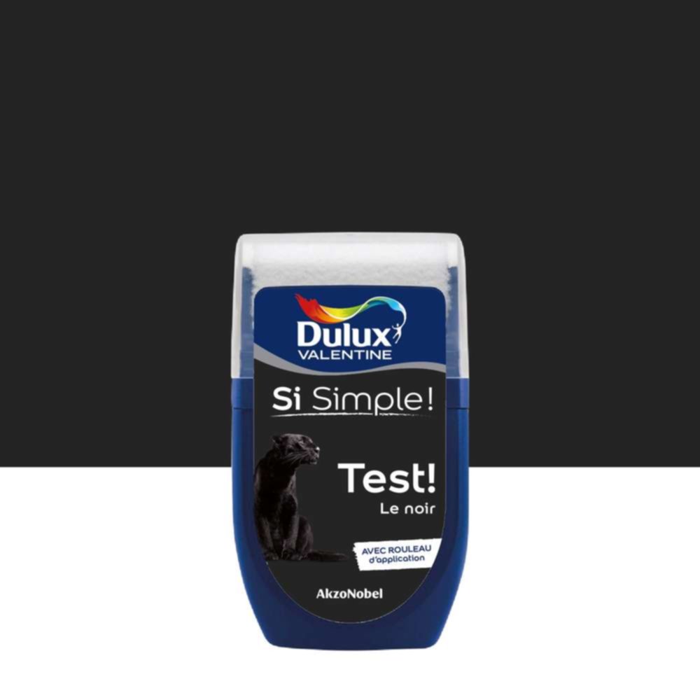 Testeur de couleur Si Simple Test! Le Noir 30ml - DULUX VALENTINE