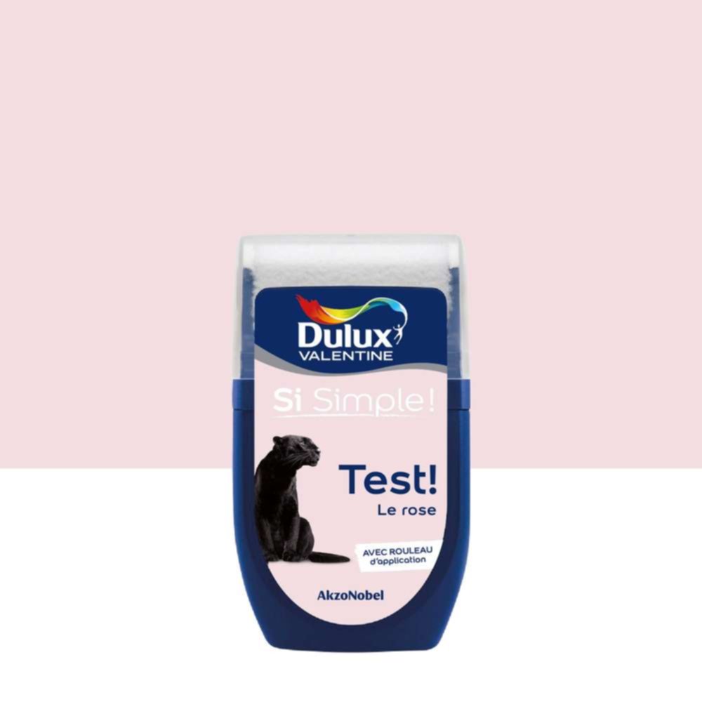 Testeur de couleur Si Simple Test! Le Rose 30ml - DULUX VALENTINE