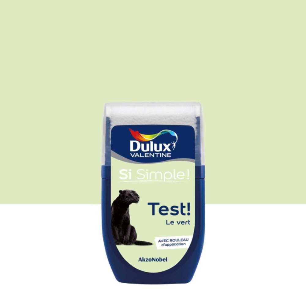 Testeur de couleur Si Simple Test! Le Vert 30ml - DULUX VALENTINE