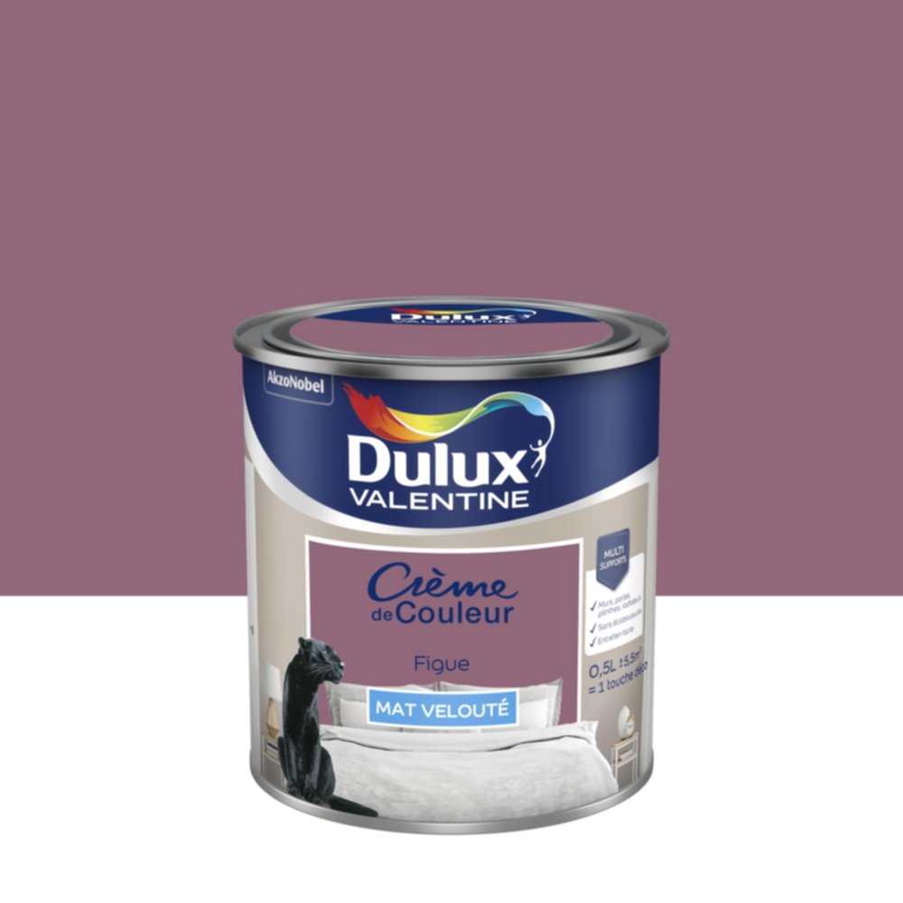 Peinture Mat Figue 0,5L - DULUX VALENTINE